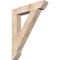 Ekena Millwork Traditional Slat Smooth Bracket, Douglas Fir, 5 1/2"W x 34"D x 42"H BKT06X34X42TRA06SDF - alternate 1